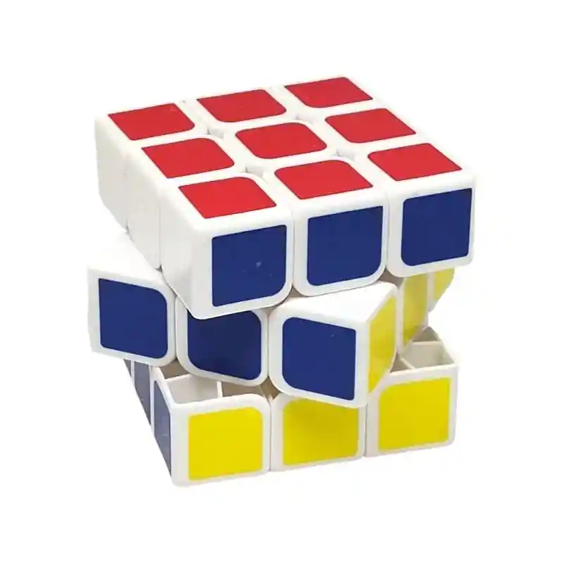 Magic Cube Cubo Rubik 3 X 3 Borde Magico Blanco