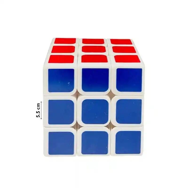 Magic Cube Cubo Rubik 3 X 3 Borde Magico Blanco