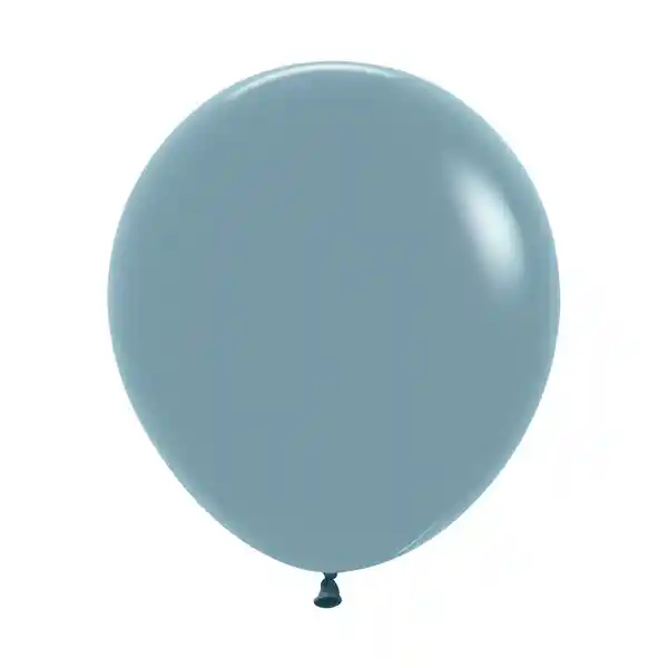 Globos Pastel Dusk Azul R18 X 6 Unidades Sempertex