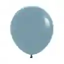 Globos Pastel Dusk Azul R18 X 6 Unidades Sempertex