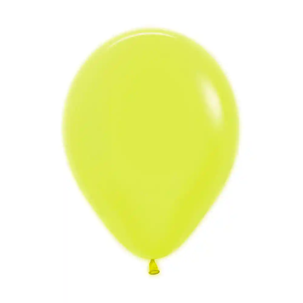 Globos Amarillo Neon R9 X 50 Unidades Sempertex