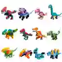 Dinosaurio Figura Armable Pack X 12 Dinosaurios Didactico