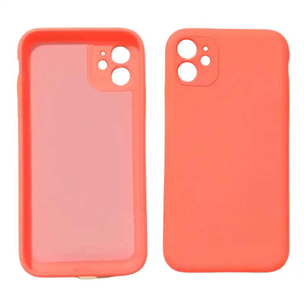 Funda Estuche Silicone Case Compatible Iphone 11 Salmon