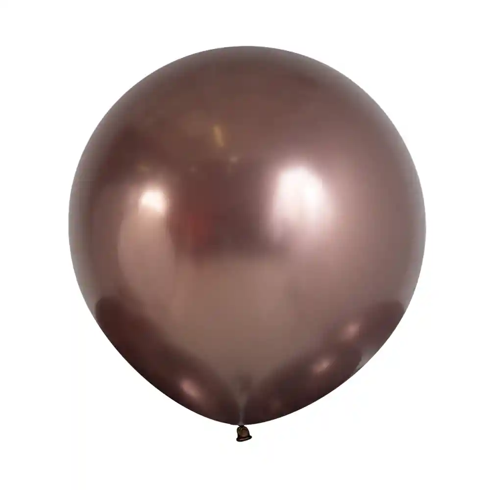 Globos Reflex R18 X 6 Unidades Color Trufa Sempertex