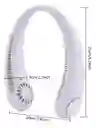Ventilador De Cuello Portatil Recargable Usb Personal Aire
