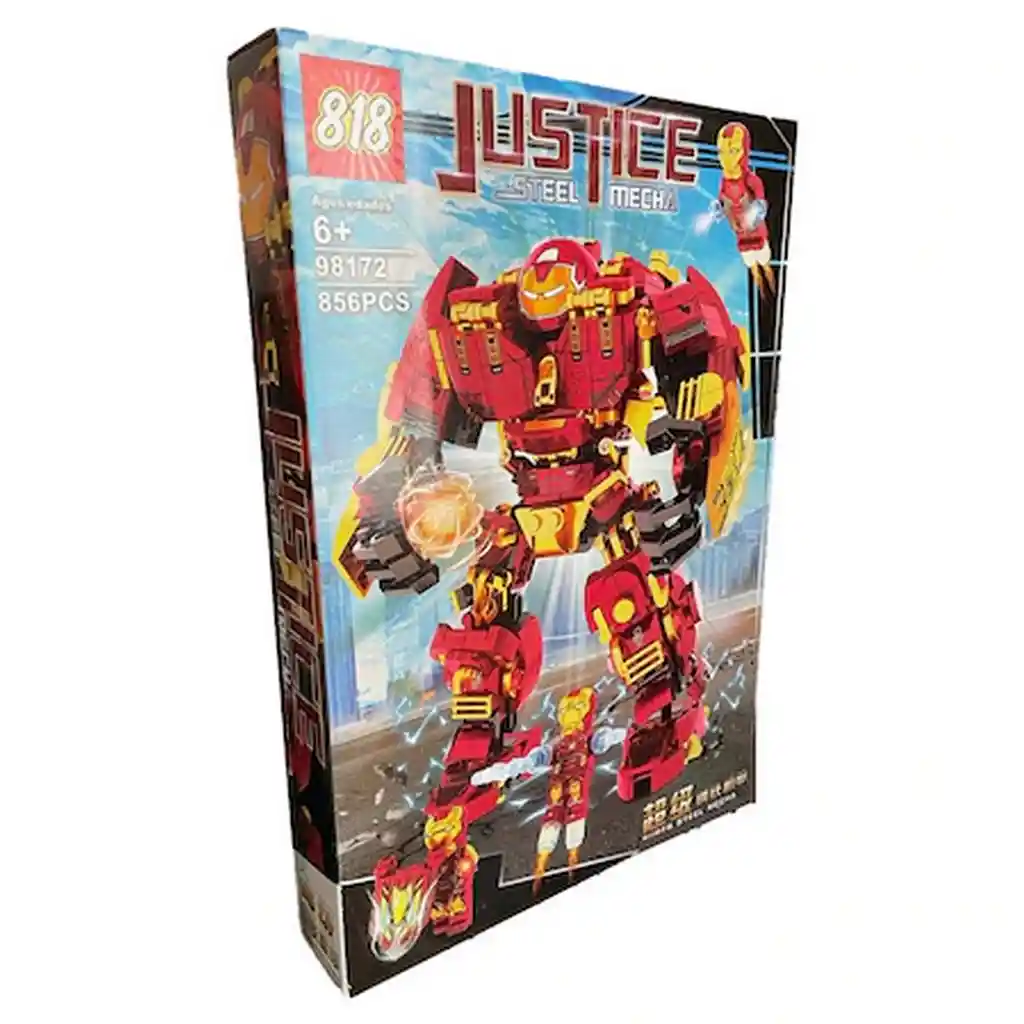 Iron Man Grande Juguete Armables Armatodo Construcción Niños