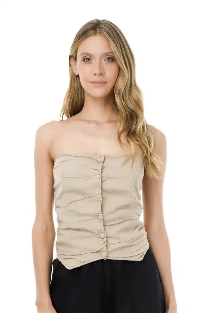 Top Strapple Verbena Toupe Xs Mercedes Campuzano