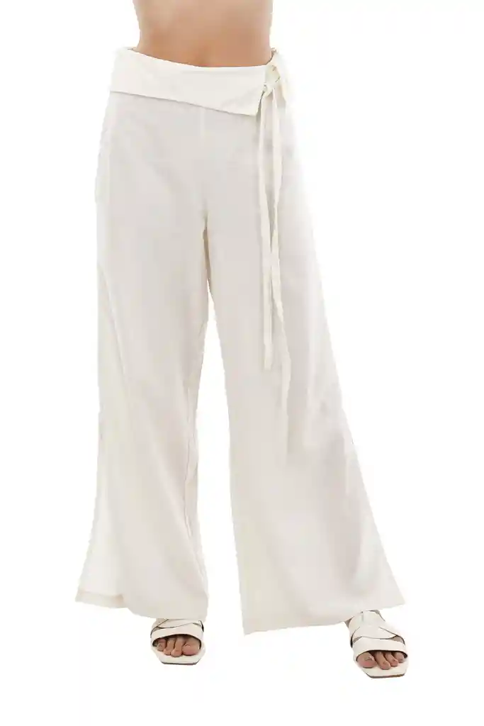 Pantalon Grace Marfil M Mercedes Campuzano