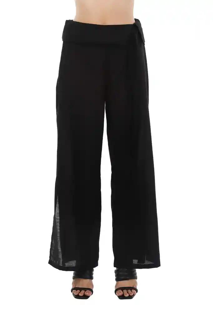 Pantalon Grace Negro Xs Mercedes Campuzano