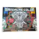 Cartillas Para Colorear Pintar Mandalas Set X 2 Und Grande