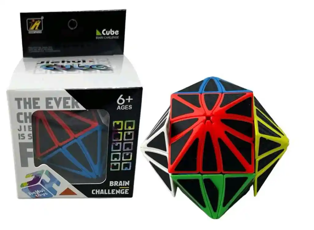 Magic Cube Cubo Rubik Dodecaedro Carbono