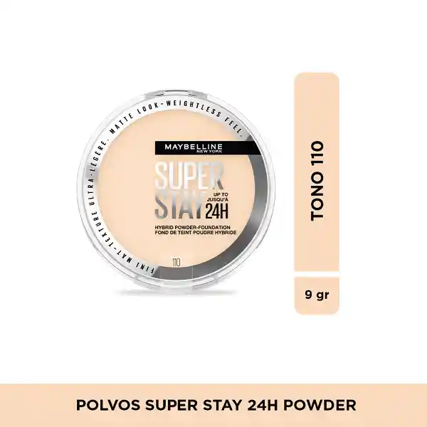 Polvo Maybelline Super Stay 24hr Powder 110