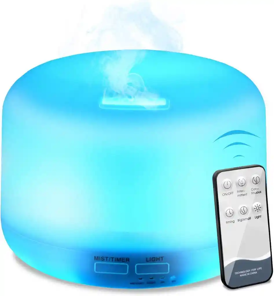 Humidificador Atomizador Difusor De Aroma Led + Esencia