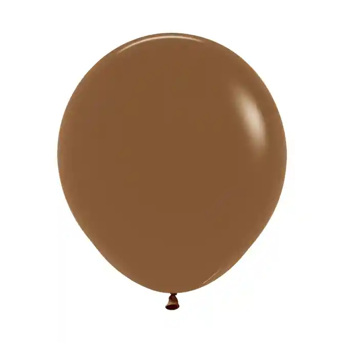 Globos Café Fashion R18 X 6 Unidades Sempertex