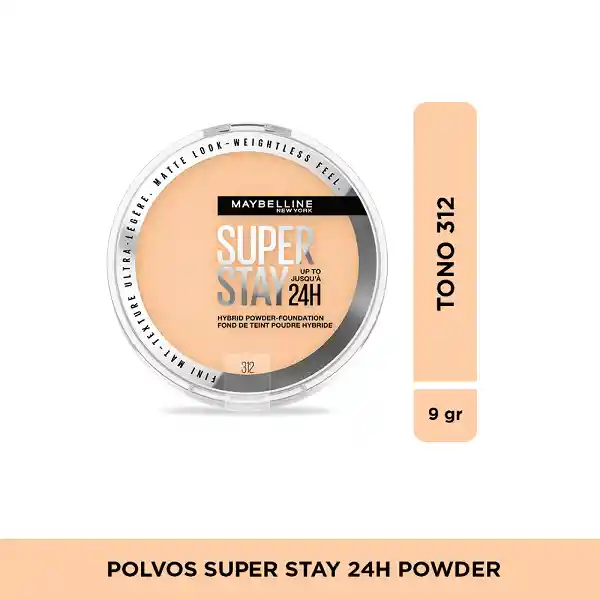 Polvo Maybelline Super Stay 24hr Powder 312