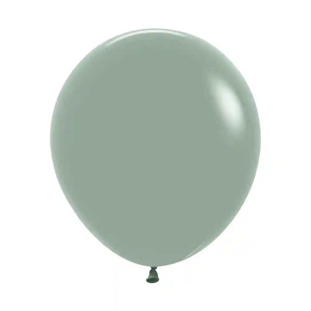 Globos Pastel Dusk Verde Laurel R18 X 6 Unidades Sempertex