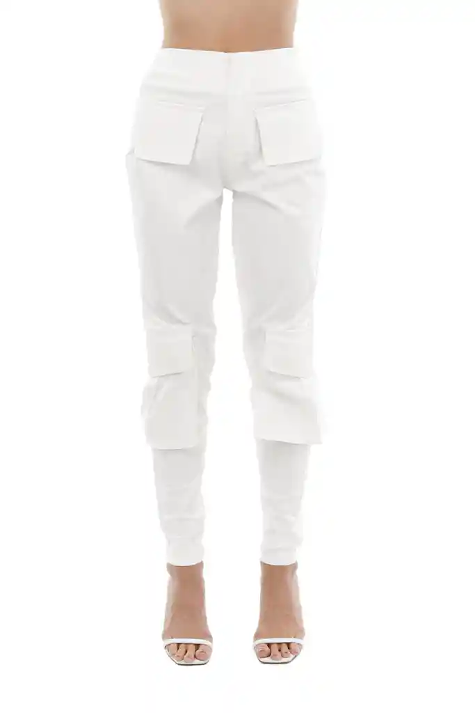 Pantalon Gazelle Marfil Xs Mercedes Campuzano