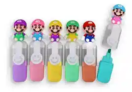 Kit De Resaltdores De Mario Bross Por 6 Unidades