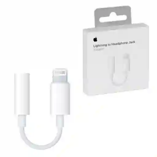 Adaptador Audífonos Lightning A Jack (3.5mm Plug)