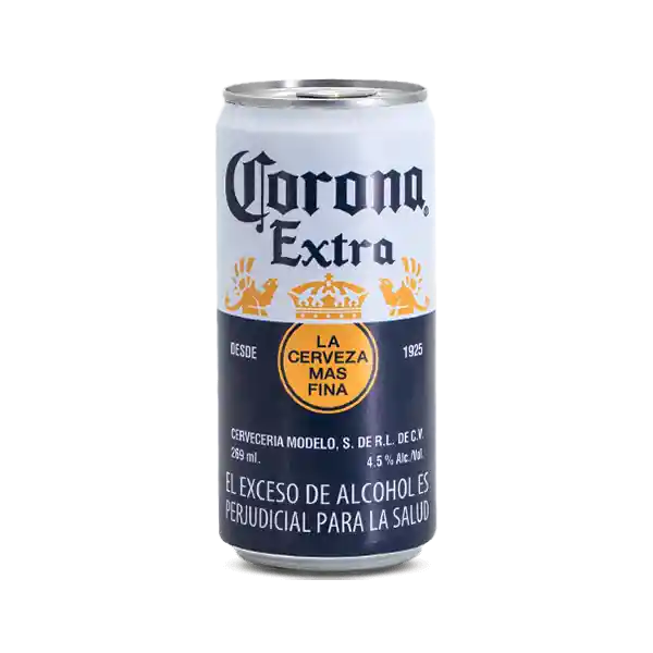 Cerveza Corona Lata Unidad