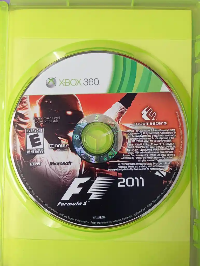 Formula 1 2010 Juego Original Fisico Xbox360