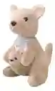 Peluche De Canguro Con La Cría, Mama Canguro Con Su Cría, Peluches De Animales Para Regalo