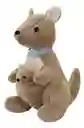 Peluche De Canguro Con La Cría, Mama Canguro Con Su Cría, Peluches De Animales Para Regalo
