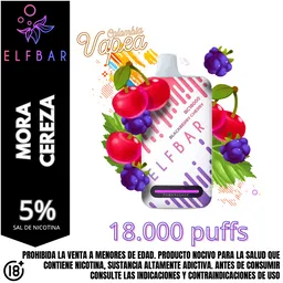 Vape Elfbar Blackberry Cherry 18000 Puffs 5%