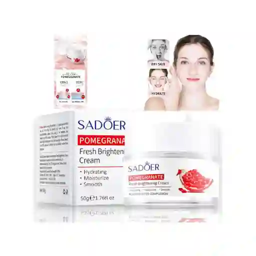 Crema Facial Hidrantante Pomegranate Sadoer