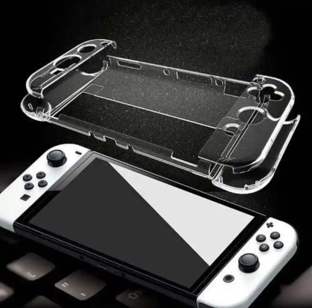 Acrílico Protector Case Transparente Nintendo Switch Oled