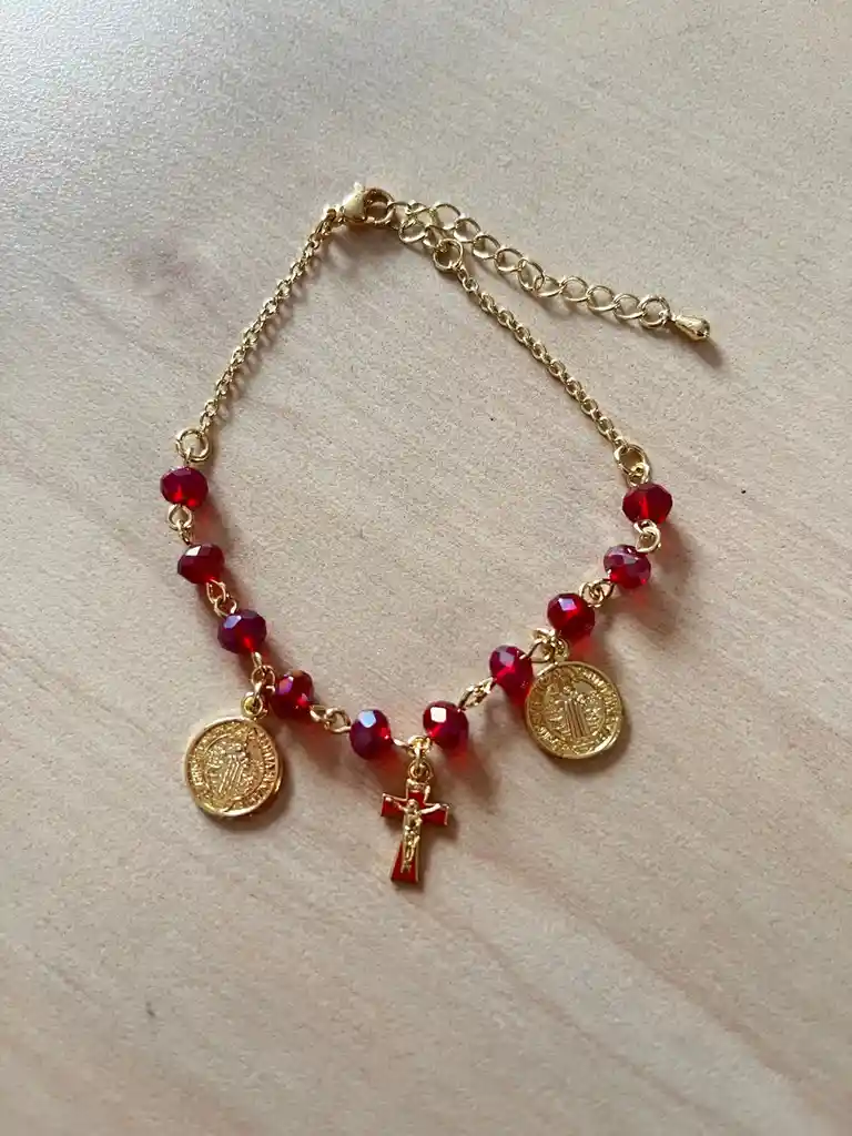 Pulsera Denario De San Benito Abad Y Conexion Con Los Arcangeles