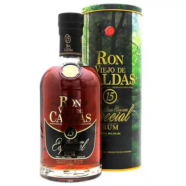 Ron Viejo De Caldas 15 Años* 750 Ml