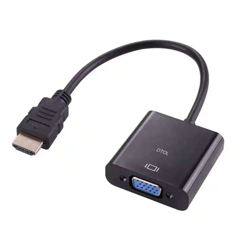 Adaptador Conversor Convertidor Hdmi Macho A Vga Hembra