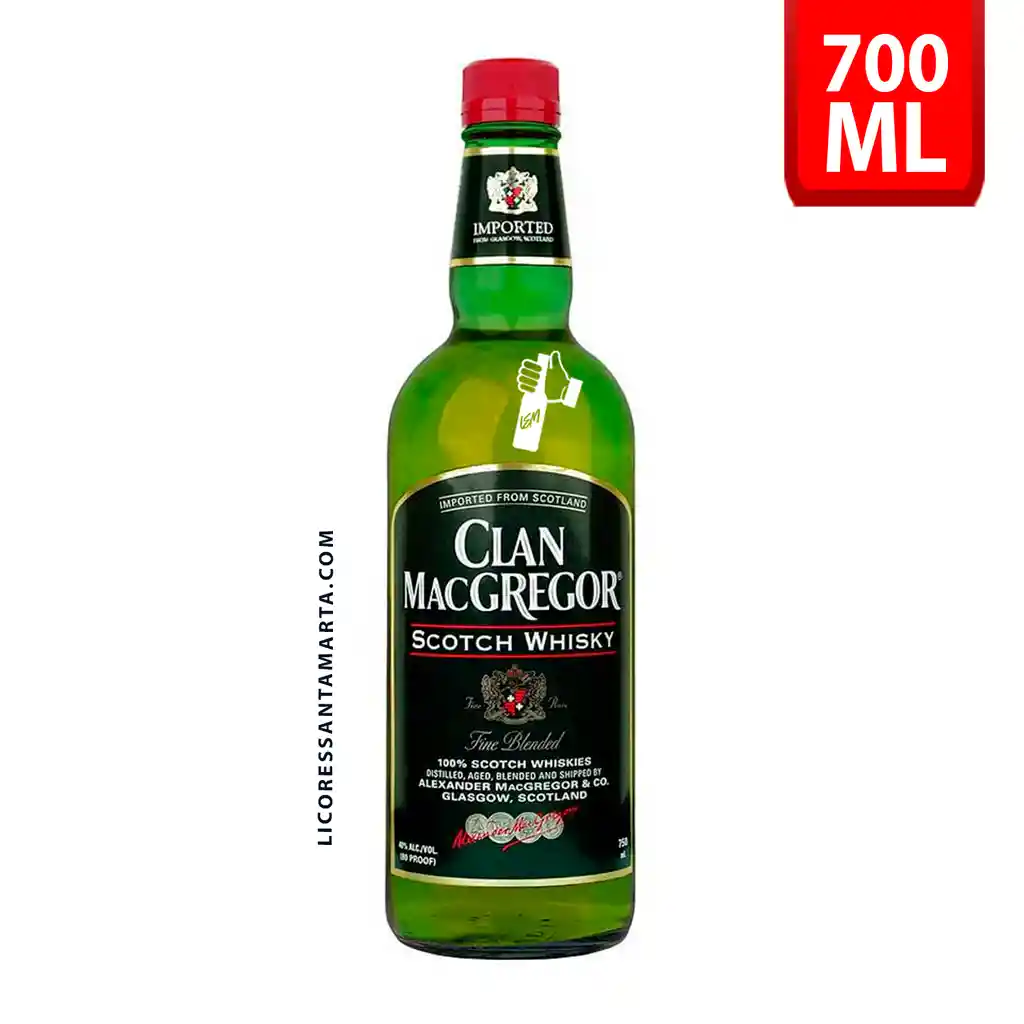 Whisky Clan Macgregor* 700 Ml Cc 12