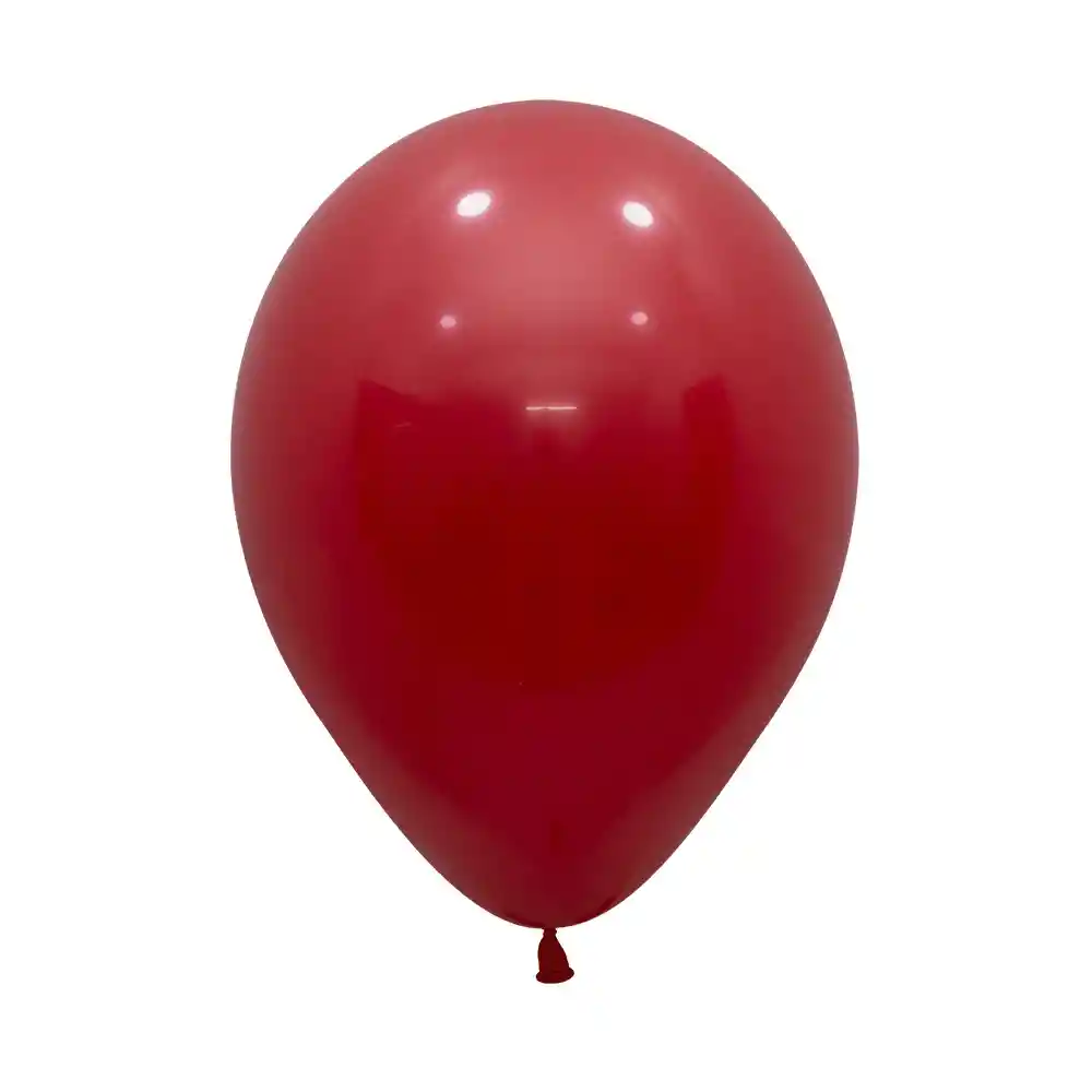 Globos Rojo Imperial Fashion R5 X 50 Unidades Sempertex