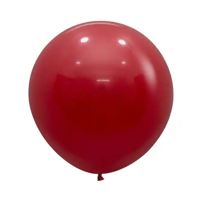 Globos Rojo Imperial Fashion R18 X 6 Unidades Sempertex