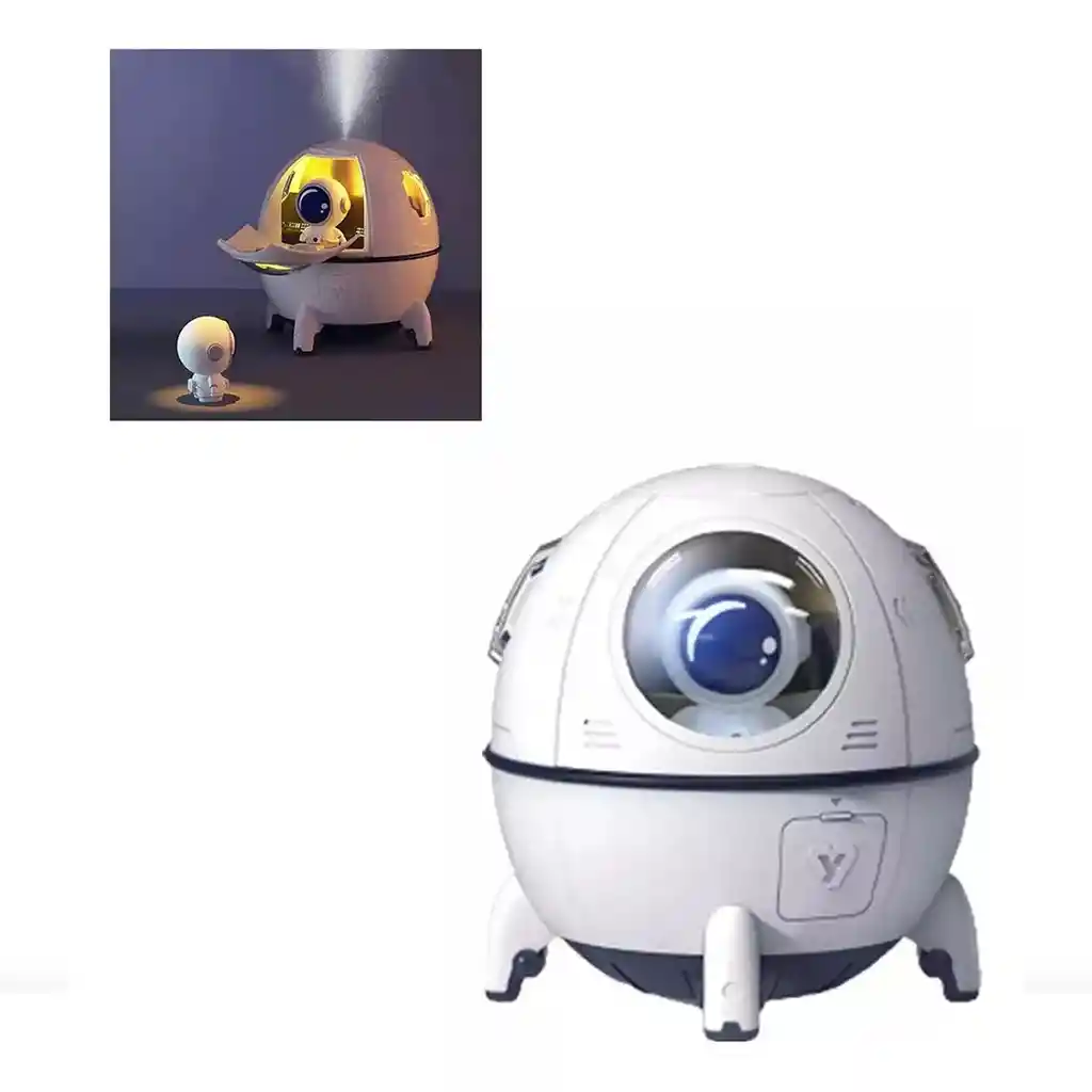 Humidificador Space Capsule, Mini Humidificador, 220 Ml Usb