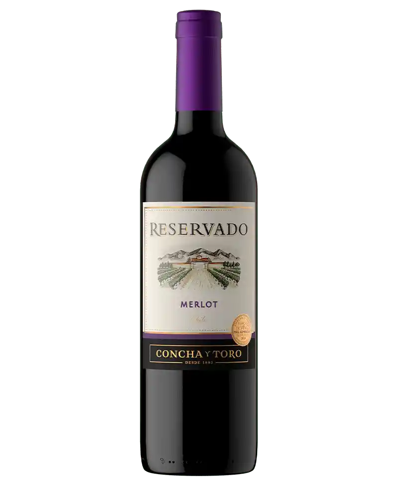 Vino Reservado Tinto Merlot* 750 Ml Cc 12