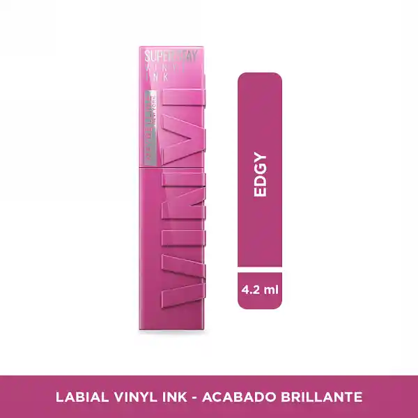 Labial Maybelline Superstay Vinyl Ink Edgy