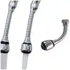 Extensión Grifo Llave 360 Grados Ahorro Agua Tubo Flexible