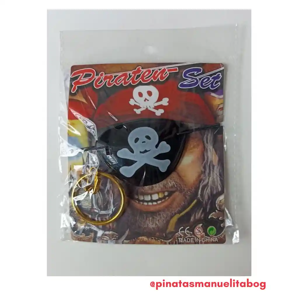 Set Accesorios Pirata Halloween