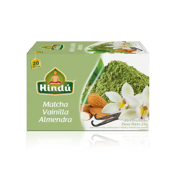 Te Verde Matcha Sabor Vainilla Almendra