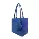 Bolso Dama Cartera Mujer Karla Chacon Gala Azul