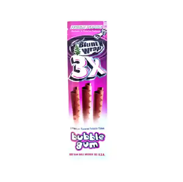 Blunt Wrap X 3 Bubblegum (chicle)