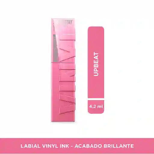 Labial Maybelline Superstay Vinyl Ink Upbeat