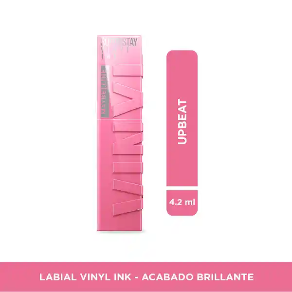 Labial Maybelline Superstay Vinyl Ink Upbeat