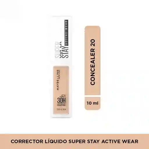 Corrector Maybelline Super Stay 30 Hr Tono 20