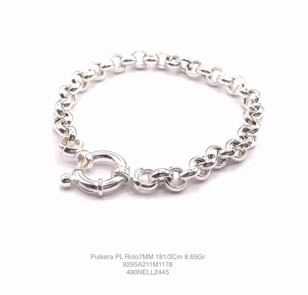 Pulsera Plata Ley 925