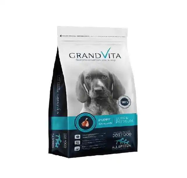 Grand Vita Alimento Para Perro Cachorro X3kg