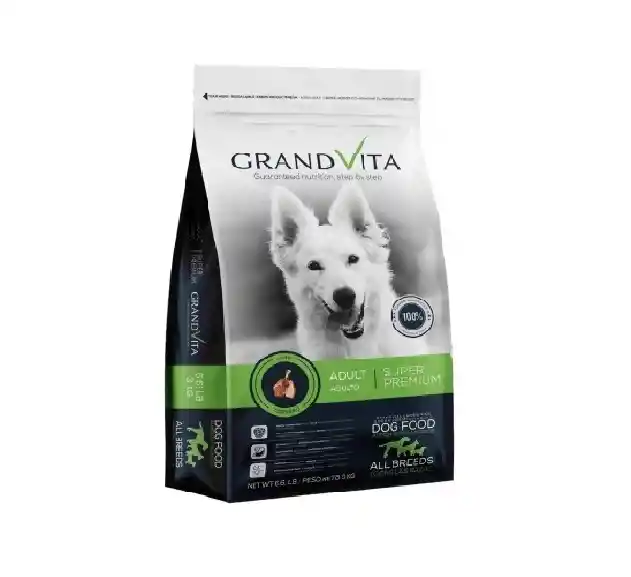 Grand Vita Alimento Para Perro Adulto X8kg